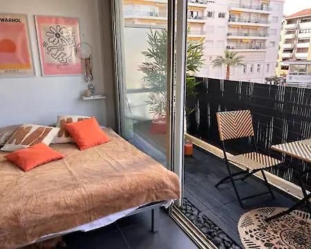 Elegant T2 Clim & Balcon - Plein Centre Cannes Dış mekan fotoğraf
